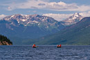 andere Kanuten auf dem Clearwater Lake