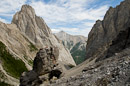 Blcik zurück zu Mt. Louis