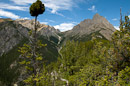 Blick zurück zum Cory Pass