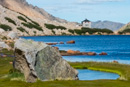 Laguna Frey und dahinter Refugio Frey