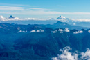 im Süden Cerro Cuernos del Diablo und Volcan Osorno