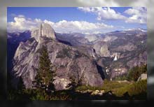 Half Dome, Nevada Falls, Vernal Falls