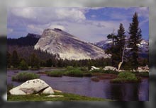 Tuolumne River und Lembert Dome