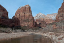 Angels Landing, im Hintergrund Observation Point