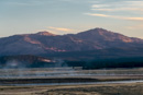 Yellowstone River und Mount Washburn