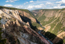 Grand Canyon of the Yellowstone, Blick nach Osten von Lookout Point