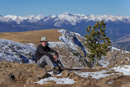 lange Pause auf Bighorn Peak