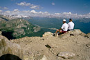 Chris und ich aud Fairview Mountain