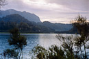 Lake Waikaremoana am Abend