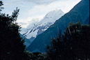 Kurz war Mt. Cook zu sehen.