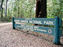 Eingang in den Border Ranges National Park