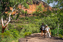 Colette und ich auf dem Barrk Sandstone Walk