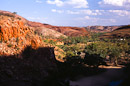 Landschaft der West MacDonnel Range