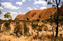 Ayers Rock vom Uluru Base Walk