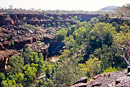 Blick auf Fortescue Falls