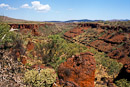 Blick in die Dale Gorge