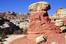 Hoodoo am Frying Pan Trail